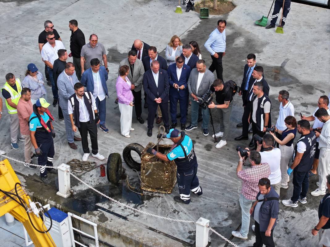 Marmara Denizi’nden çamaşır makinesi çıktı! 5